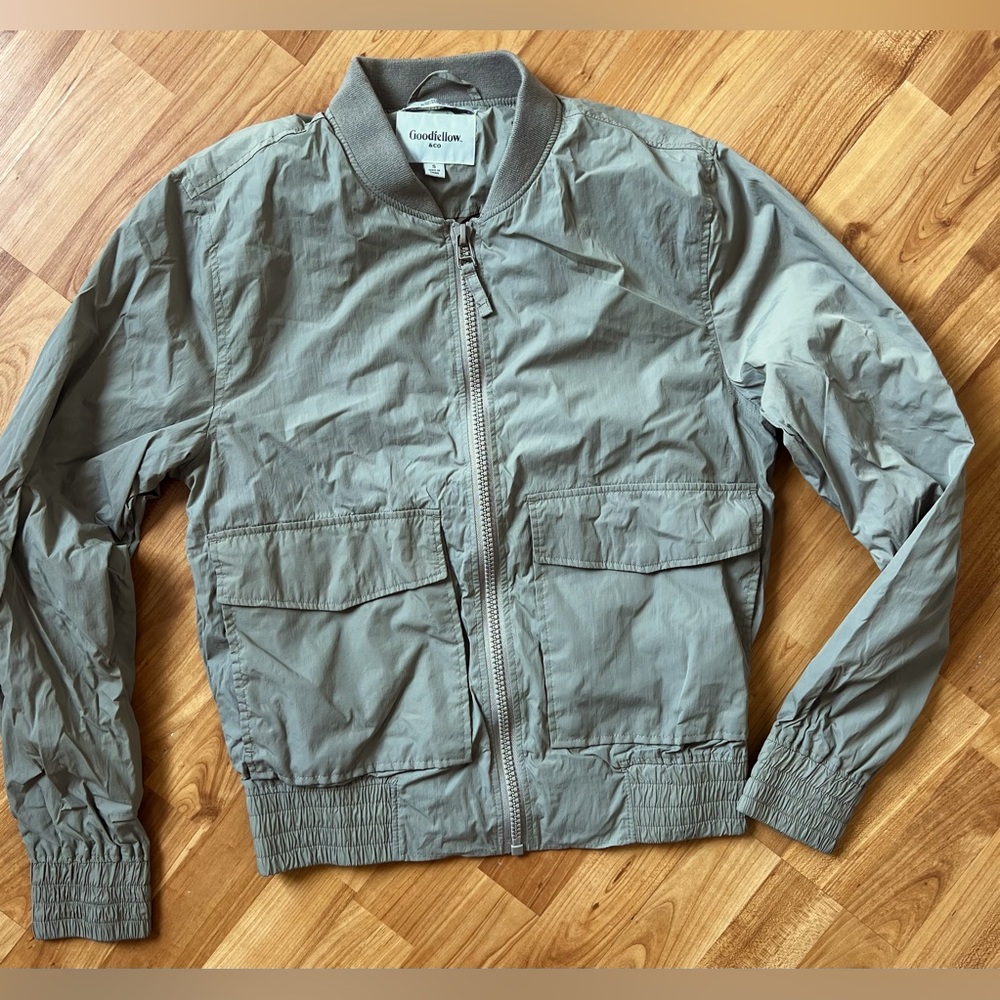 Goodfellow & Co Men's Olive Bomber Jacket